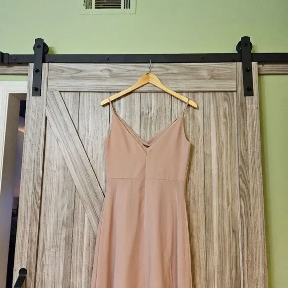 whipped apricot bridesmaid dresses Jenny Yoo Bridesmaid Dress Aubrey Whipped Apricot main image 0